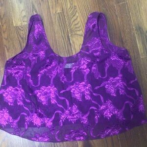 Vintage Victoria’s Secret cropped tank women’s large